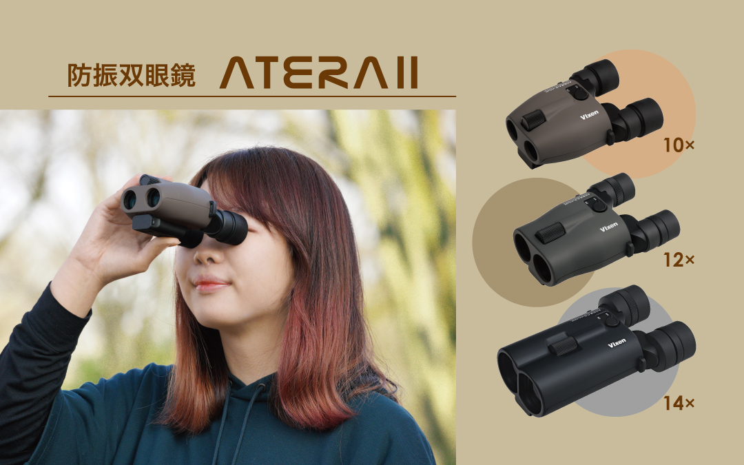 【専用】vixen ビクセン ATERA 防振双眼鏡 H10x21 ブラック