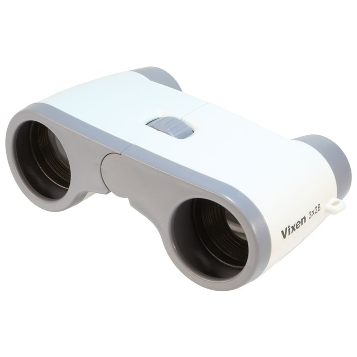 Vixen 双眼鏡 コンパクトオペラ3×28 ホワイト