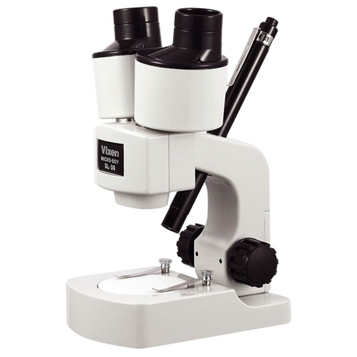 Vixen 双眼実体顕微鏡 ミクロボーイ SL-30CS ホワイト 21232-